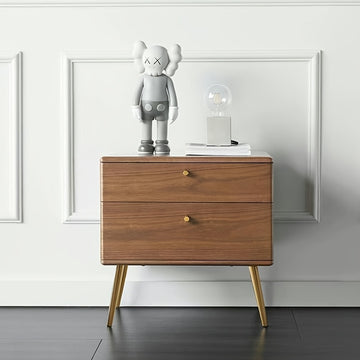 Nightstand, Bedside Table With Drawer Side End Table