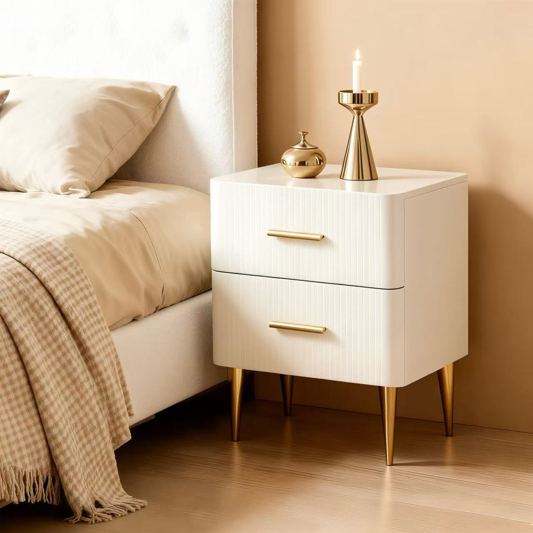 Small size bedroom nightstand Side table for Living room